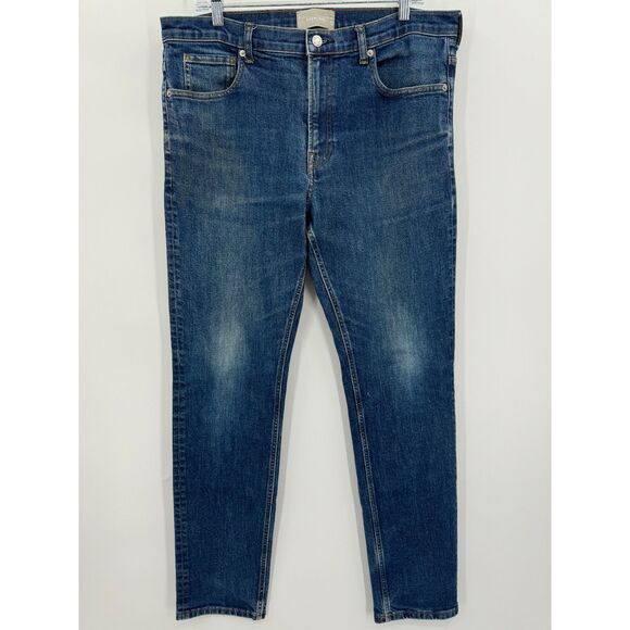EVERLANE Slim Leg Jeans Size 36x32 - Picture 1 of 6